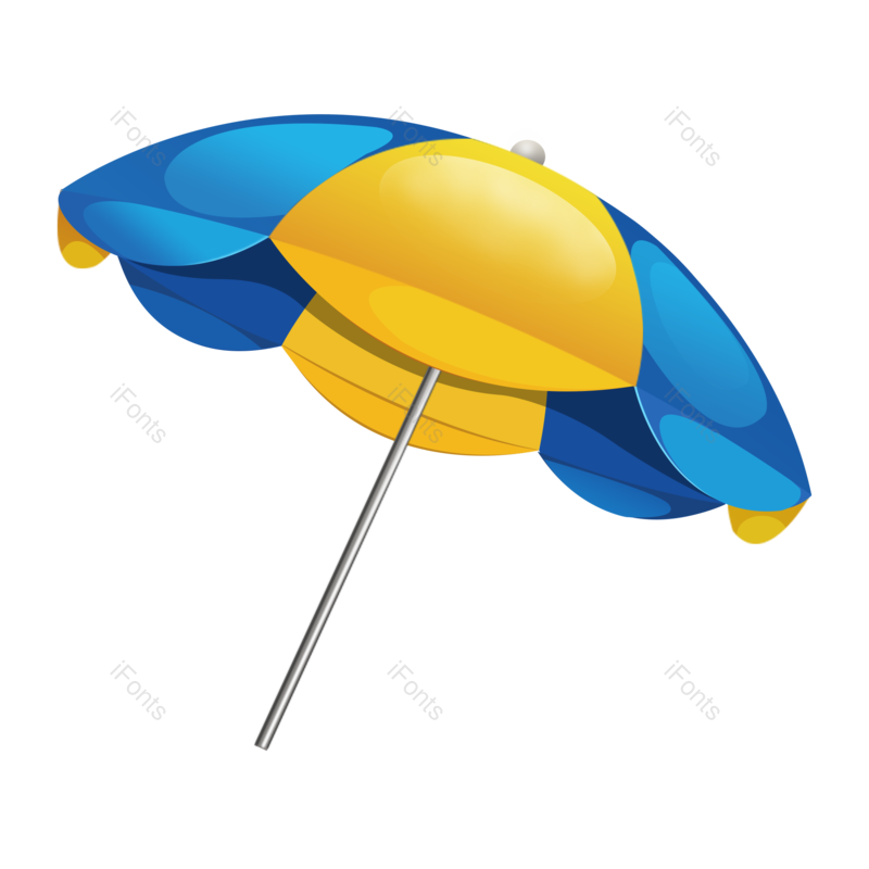 雨伞图片,夏天元素,休闲度假PNG,沙滩免抠素材